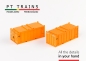 Preview: 820804 PT Trains Spur H0 Set 2x 20ft Container OT DP – DINAZZANO