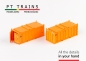 Preview: 820805 PT Trains Spur H0 Set 2x 20ft Container OT DP – DINAZZANO