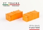 Preview: 820806 PT Trains Spur H0 Set 2x 20ft Container OT DP – DINAZZANO