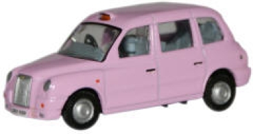 76TX4005 Oxford Diecast  Pink TX4 London Taxi  (OX079)