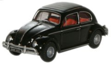 76VWB005 Oxford Diecast Black VW Beetle  (OX089)