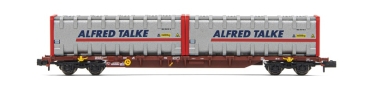 HN6590 Arnold Containertragwagen der FS mit 2x 30ft Bulk Container ALFRED TALKE