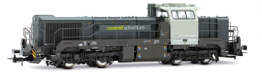 HR2921 Rivarossi Diesellokomotive Vossloh DE 18 der RailAdventure  DC ANALOG