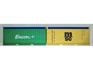 PI 98010039 Igra Model / Pi.R.A.T.A. Containerset 2teilig mit 2x 20ft Container