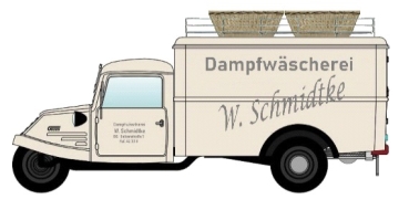 NA 88160 NPE Goliath GD 750 Kastenwagen Dampfwäscherei W. Schmidtke , Dortmund