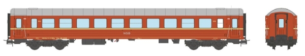 NMJT 106.105 NMJ Personenwagen 2.Kl. der NSB