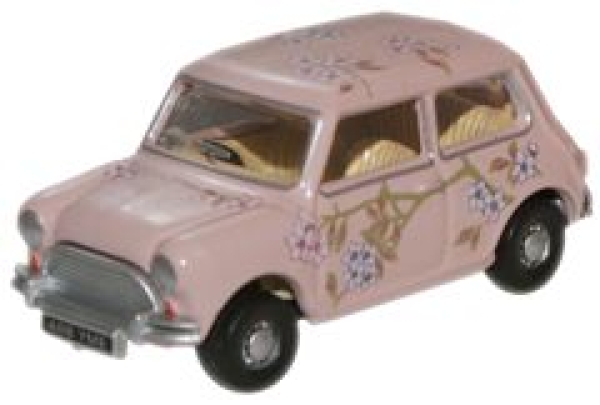 76MN006 Oxford Diecast  M & S Floral Classic Mini  (OX056)