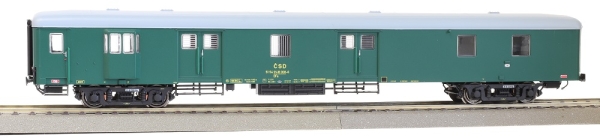 97210015 Igra Model  Gepäckwagen mit Postabteil Pilsen der ČSD