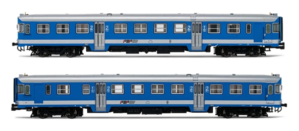 HL2656 Lima Expert 2-tlg. Set Dieseltriebwagen ALn 668, „ Freccia Orobica ” der FSF   DC ANALOG