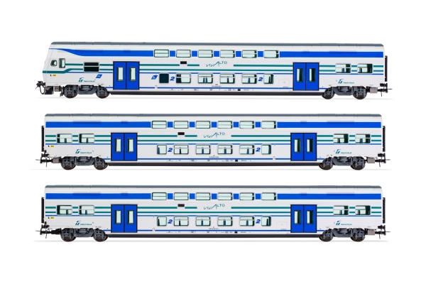 HL5050 Lima Expert 3teilige Wagengarnitur Vivalto der FS Trenitalia