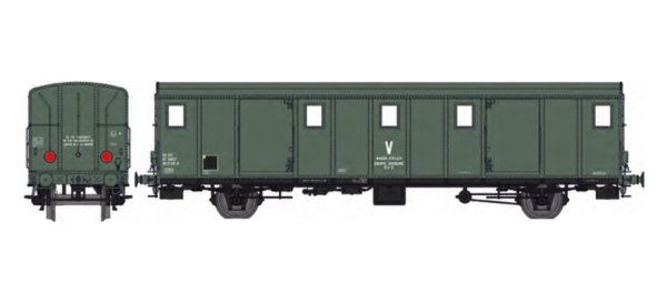 VB-117 REE MODELES Gepäckwagen OCEM 30 der SNCF