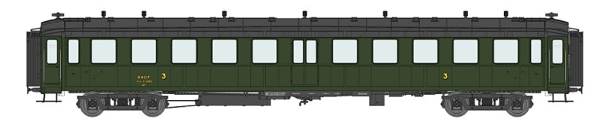 VB-369 REE MODELES Reisezugwagen BACALAN der SNCF