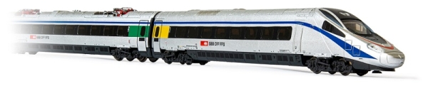 HN2470 Arnold 4-teiliges Set elektrischer Triebzug ETR 610 der SBB  ANALOG