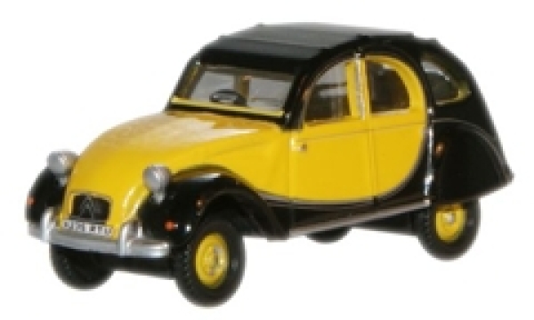 76CT002 Citroen Ente gelb / schwarz  (OX021)