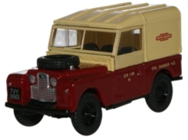 SP029 Oxford Diecast British Railways Land Rover  (OX090)