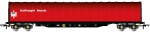 HR6495 Rivarossi Schiebeplanenwagen Railfreight Metal der British Rail