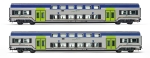 HL5057 Lima Expert 2teilige Wagengarnitur Vivalto der FS Trenitalia